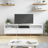 Vidaxl tv-meubel 150x30x44,5 cm bewerkt hout wit
