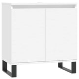 Vidaxl badkamerkast 58x33x60 cm bewerkt hout wit