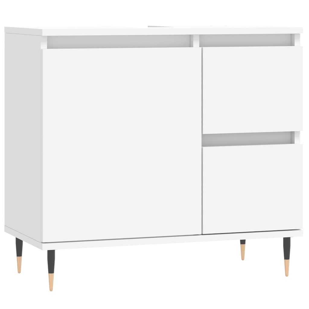 Vidaxl badkamerkast 65x33x60 cm bewerkt hout wit