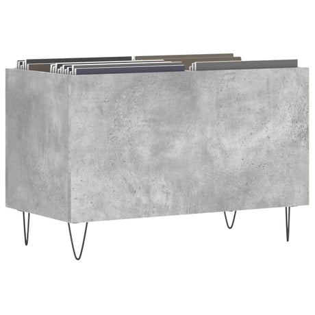 Vidaxl platenkast 74,5x38x48 cm bewerkt hout betongrijs