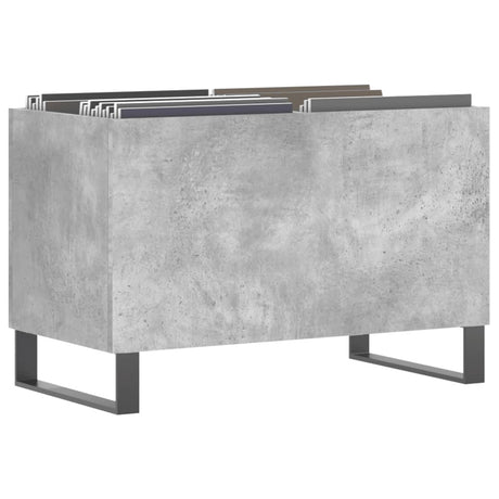 Vidaxl platenkast 74,5x38x48 cm bewerkt hout betongrijs