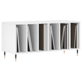 Vidaxl platenkast 100x38x48 cm bewerkt hout wit
