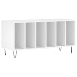 Vidaxl platenkast 100x38x48 cm bewerkt hout wit