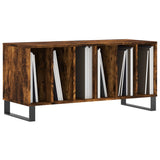 Vidaxl platenkast 100x38x48 cm bewerkt hout gerookt eikenkleurig