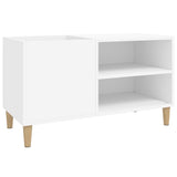 Vidaxl platenkast 84,5x38x48 cm bewerkt hout wit