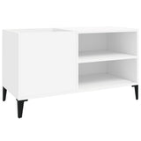 Vidaxl platenkast 84,5x38x48 cm bewerkt hout wit