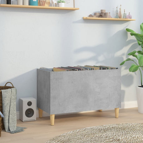 Vidaxl platenkast 74,5x38x48 cm bewerkt hout betongrijs