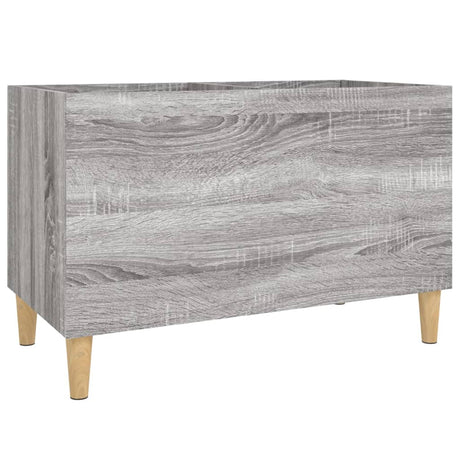 Vidaxl platenkast 74,5x38x48 cm bewerkt hout grijs sonoma eikenkleurig