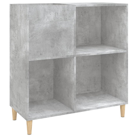 Vidaxl platenkast 84,5x38x89 cm bewerkt hout betongrijs