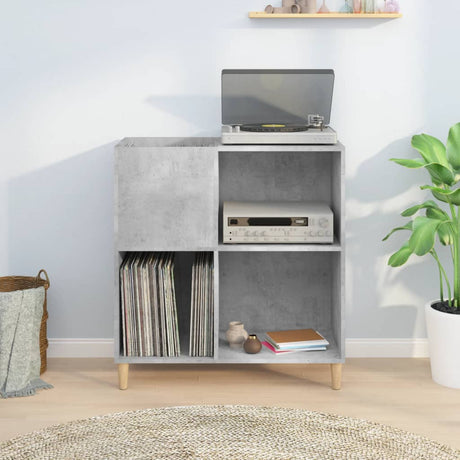 Vidaxl platenkast 84,5x38x89 cm bewerkt hout betongrijs