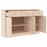 Vidaxl dressoir alta 112x35x73 cm massief grenenhout