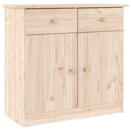 Vidaxl dressoir alta 77x35x73 cm massief grenenhout