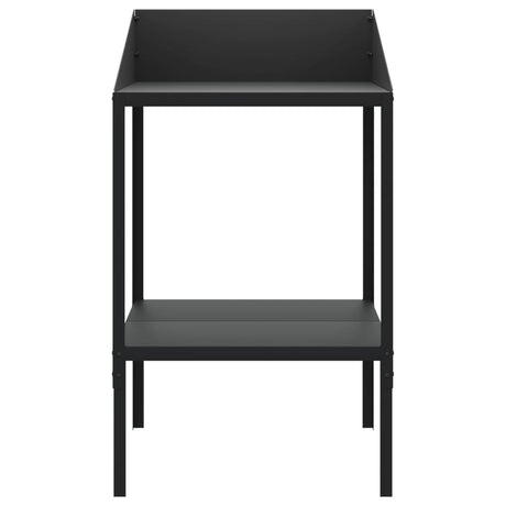 Vidaxl plantenstandaard 56,5x54,5x100 cm verzinkt staal antracietkleur