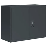 Vidaxl archiefkast 90x40x70 cm staal antracietkleurig