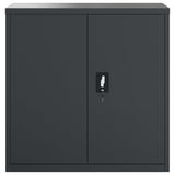 Vidaxl archiefkast 90x40x90 cm staal antracietkleurig