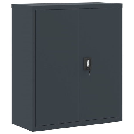 Vidaxl archiefkast 90x40x105 cm staal antracietkleurig