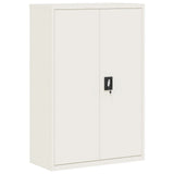 Vidaxl archiefkast 90x40x140 cm staal wit
