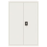 Vidaxl archiefkast 90x40x140 cm staal wit