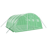 VidaXL TUINKAS with steel frame 16 m² 4x4x2 m green