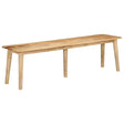 Vidaxl bankje 160x40x45 cm massief mangohout