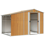 SHED JARDIN VIDAXL 277X192.5X179 CM GALVANISÉ ACI