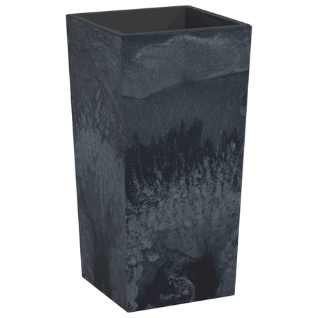 Vidaxl plantenbak uitneembare bak beton-look 11 26,5 l pp antraciet
