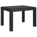 Vidaxl tuintafel 59x47x40 cm pp antracietkleurig