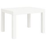 Vidaxl tuintafel 59x47x40 cm pp wit