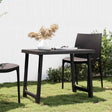 Vidaxl campingtafel hout-look 79x56x64 cm pp antracietkleurig