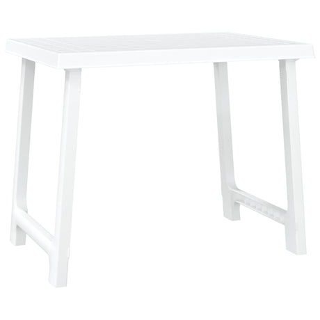 Vidaxl campingtafel hout-look 79x56x64 cm pp wit