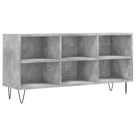 Vidaxl tv-meubel 103,5x30x50 cm bewerkt hout betongrijs