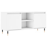 Vidaxl tv-meubel 104x35x50 cm bewerkt hout wit