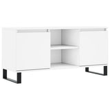 Vidaxl tv-meubel 104x35x50 cm bewerkt hout wit