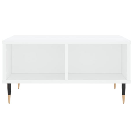 Vidaxl salontafel 60x60x30 cm bewerkt hout wit