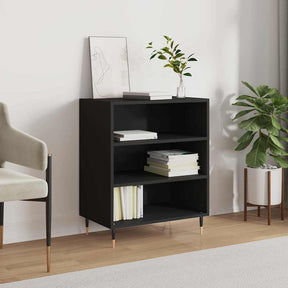 Vidaxl dressoir 57x35x70 cm bewerkt hout zwart