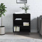 Vidaxl dressoir 57x35x70 cm bewerkt hout zwart