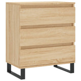 Vidaxl dressoir 60x35x70 cm bewerkt hout sonoma eikenkleurig