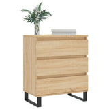Vidaxl dressoir 60x35x70 cm bewerkt hout sonoma eikenkleurig