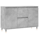 Vidaxl dressoir 101,5x35x70 cm bewerkt hout betongrijs