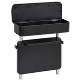 Vidaxl armsteun universeel 23x8x(30-38) cm abs zwart