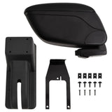 Vidaxl armsteun 12x29x(32-46) cm abs zwart