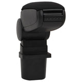 Vidaxl armsteun 12x31x(29,5-47) cm abs zwart