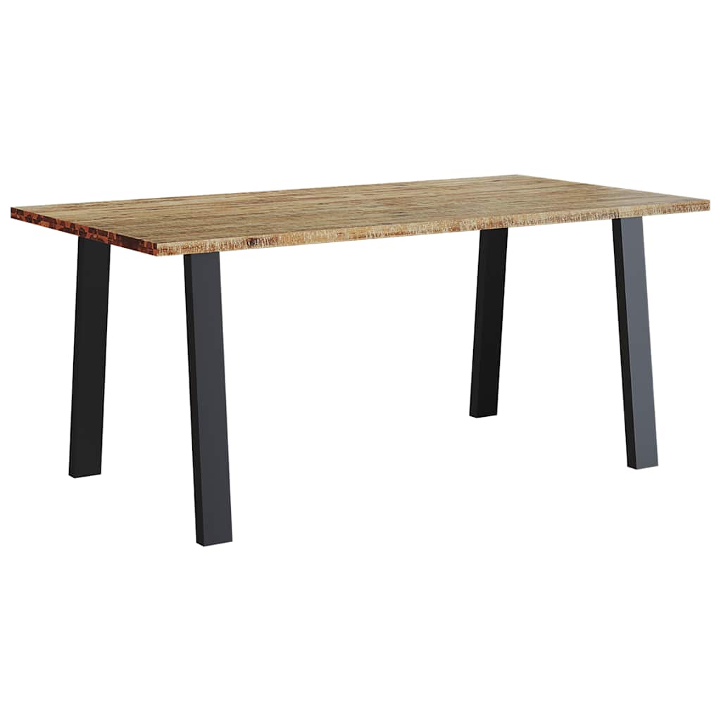 Vidaxl eettafel 150x90x75 cm massief acaciahout