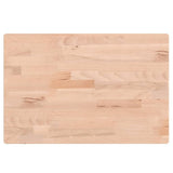 Vidaxl tafelblad rechthoekig 60x40x1,5 cm massief beukenhout