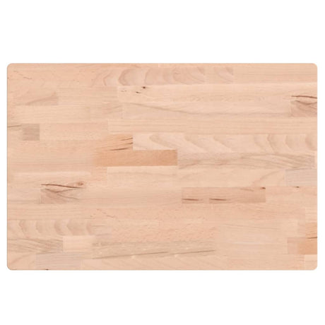 Vidaxl tafelblad rechthoekig 60x40x1,5 cm massief beukenhout