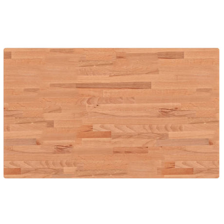 Vidaxl tafelblad rechthoekig 100x60x2,5 cm massief beukenhout