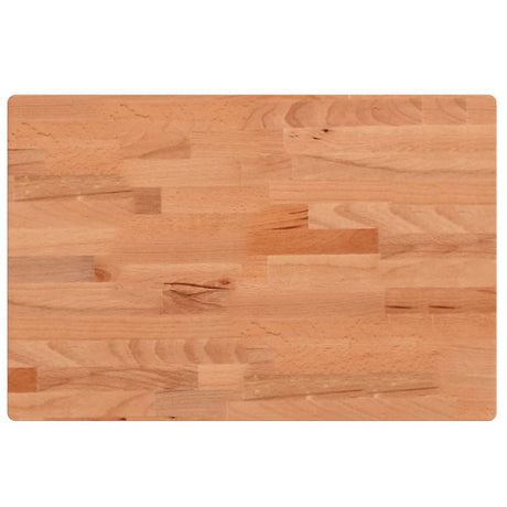 Vidaxl tafelblad rechthoekig 60x40x4 cm massief beukenhout