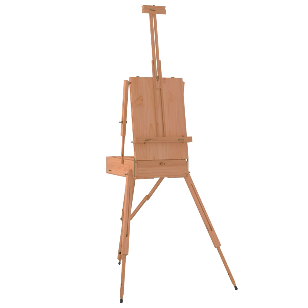 Vidaxl Easel 81x121x173 cm de madera de haya sólida