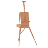 Vidaxl Easel 81x121x173 cm Legno di faggio solido