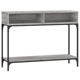 Vidaxl wandtafel 100x30,5x75 cm bewerkt hout grijs sonoma eikenkleurig